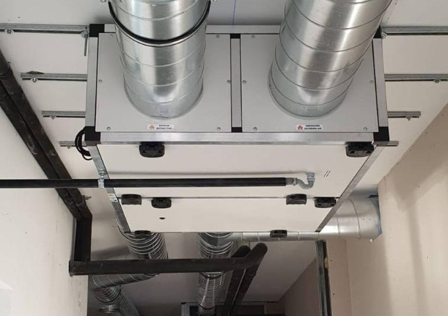 impianto di ricambio d'aria