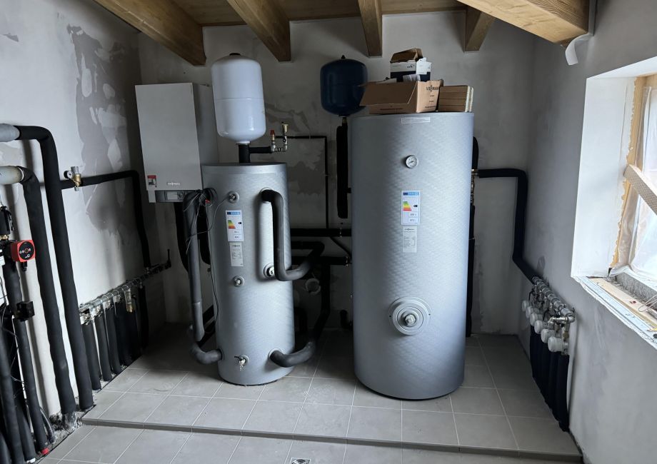 impianto per pompa di calore